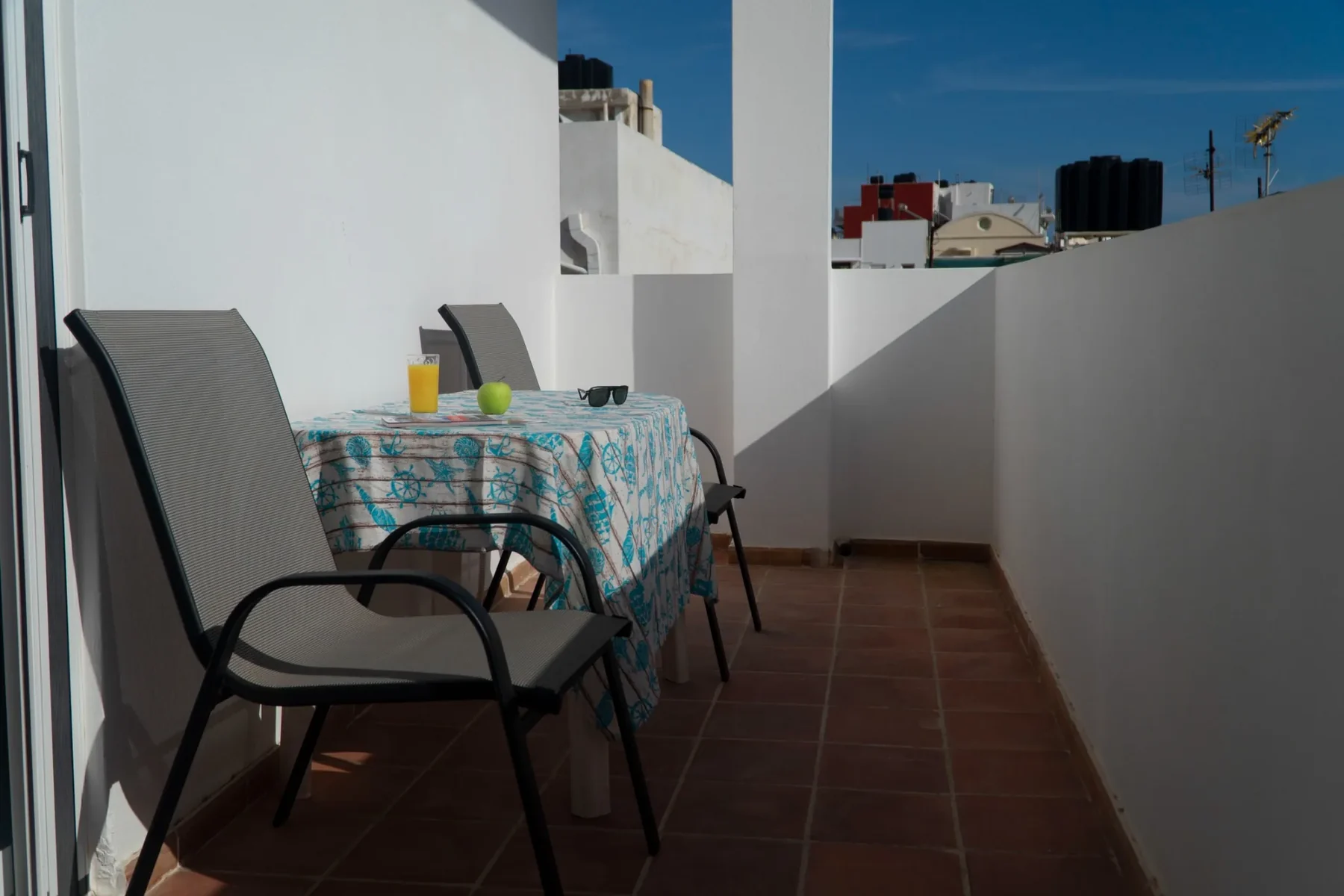 Terrasse de 12 m² de l'appartement